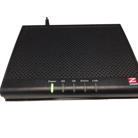 Cable Modem Zoom DOCSIS 30 (53410000J) 43.9 Mbps/Fast Internet/Work with Window - Picture 3 of 6
